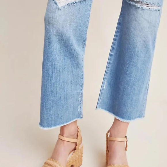 Anthropologie DL 1961 Cropped High Waist Wallace Jean 27 - Picture 7 of 7